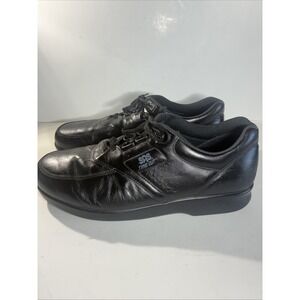 SAS TIMEOUT MENS WALKING SHOES SZ 12M BLACK LEATHER TRIPAD COMFORT